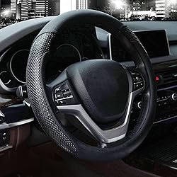 Valleycomfy Steering Wheel Cover with Microfiber