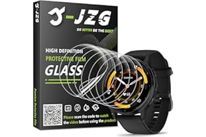 VASG JZG 6 Pack Screen protector Soft Film for Garmin Venu 3 45mm, Bubble Free, Scratch Resistant, Flexible Full Coverage, HD Clear Film