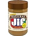 Jif Natural Creamy Peanut Butter Spread, 28 Ounces, Contains 90% Peanuts
