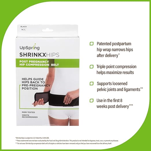 Shrinkx Hips Ultra By Upspring Baby Hip Compression Wrap Post Pregnancy At Amazon Women S Clothing Store