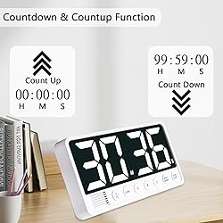FCXJTU Digital Kitchen Timer - 7.1” Extra Large