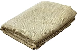 CLEVERBRAND Burlap Plant Cover & Landscape Fabric - 40" x 12ft Roll - Natural Burlap for Weed Barrier, Frost Protection, Erosion Control, Garden & Landscaping Projects - Durable & Breathable Burlap Fabric