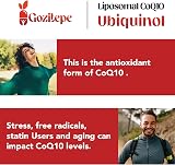 Gozitepe Liposomal CoQ10 Ubiquinol 600mg 60 Softgels High Absorption view 5