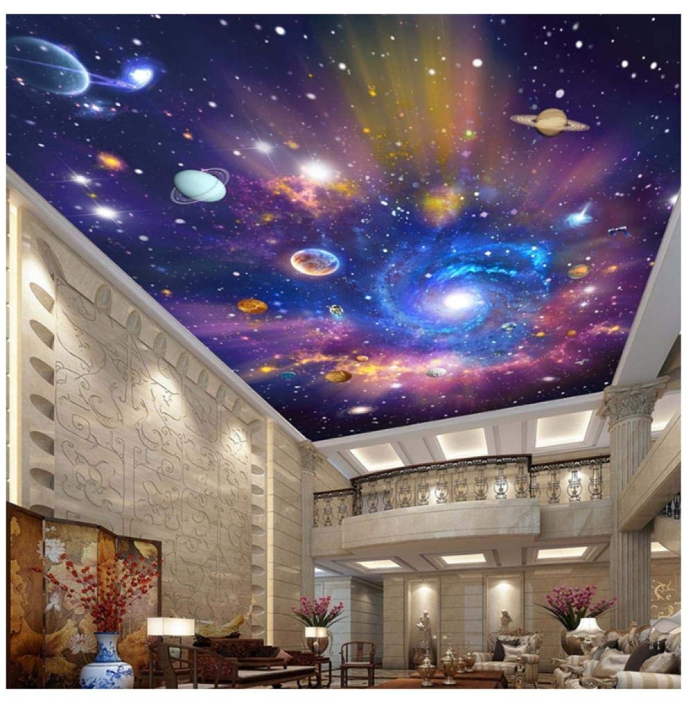Jiling 3d Photo Wallpaper Star Universe Galaxy Room Ceiling Wall