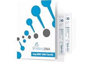 AffinityDNA Dog Multidrug Resistance 1 (MDR1) DNA Test Kit | Home Sample Collection Kit for 1 Canine | Puppy MDR1 Testing Kits | Results in 7 Working Days | A Complete Kit with No Extra Fees