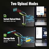 Tera 5100 Barcode Scanner Wireless 2.4G USB 1D Reader Battery Level Indicator view 5