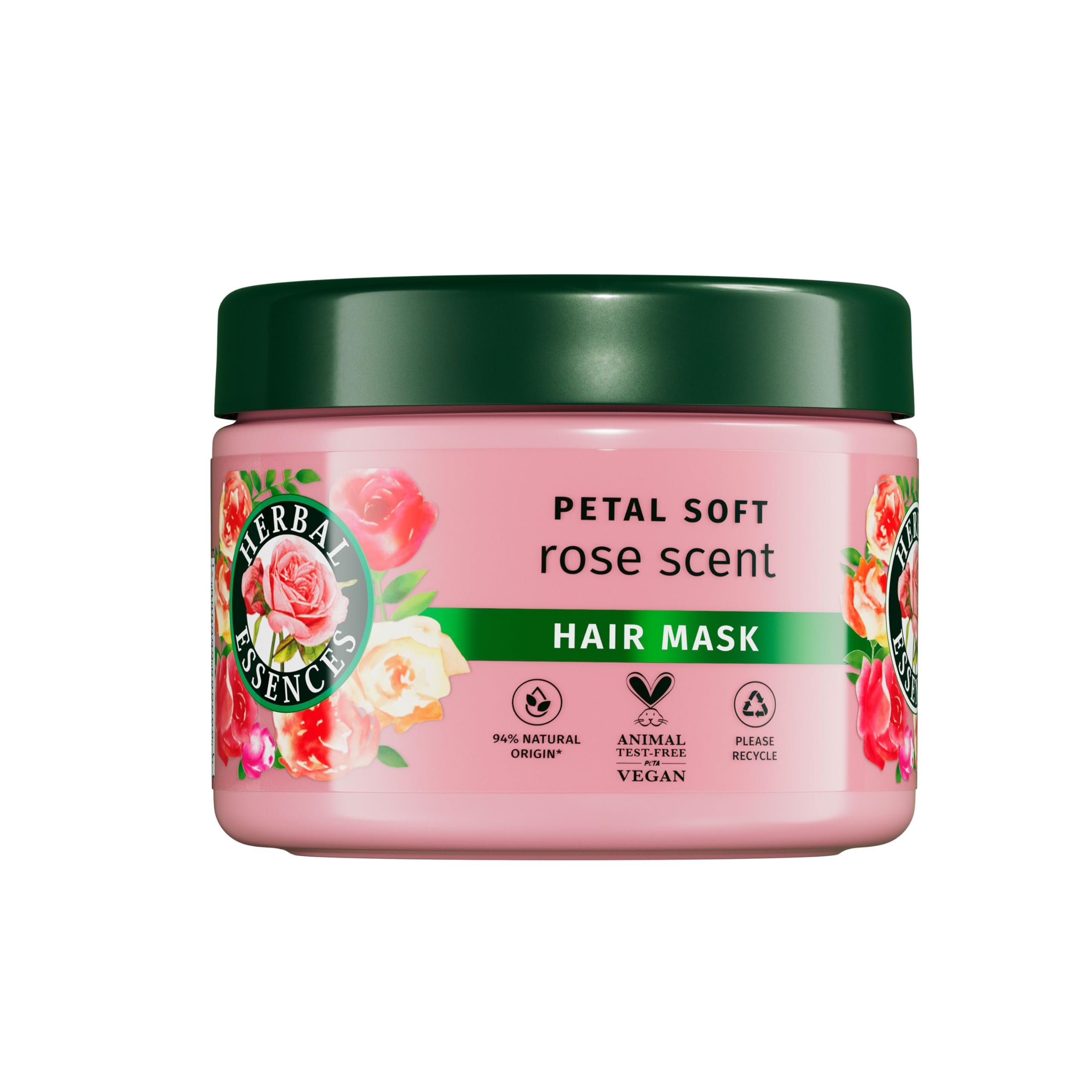 Herbal Essences Rose Scent Petal Soft Hair Mask 500ml to Intensely Nourish Dry Hair