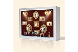 Custom Photo Museum of Us Kit, Personalized DIY Mini Frame Silhouette Box with Picture, Custom Shadow Box Frame Kit with Mini