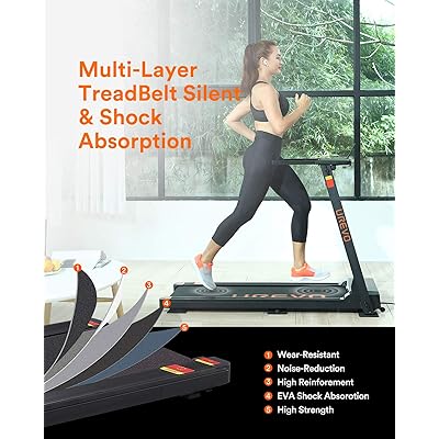 urevo foldable treadmill