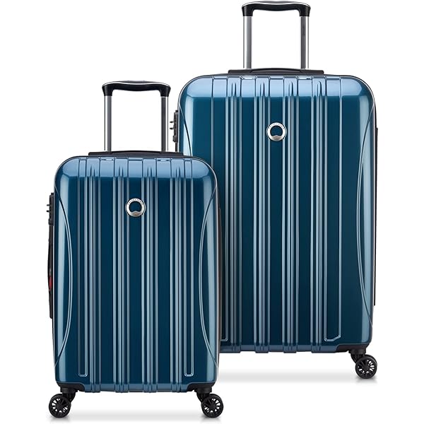 Amazon.com | Delsey Helium Edge 2-piece Hardside Set (Grey