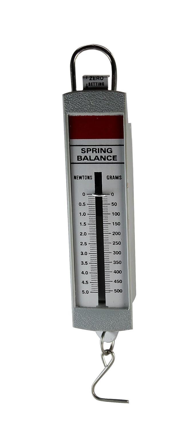 SEOH Spring Scale Metric/Newton 510gm / 5N for Physics Science Lab