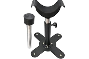 Heavy Duty Adjustable Metal Hoof Farrier Stand with Durable Rubber Cradle & Post PVC Grip Rubber Hoof Stand Farrier Horse Sho