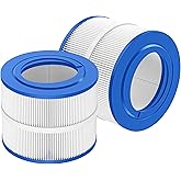 Beckacher 2-Pack Hot tub& SPa Filter Compatible with Pleatco PBF40M, Pleatco PBF40-M, Bull Frog Wellspring 30 Coreless 10-00282 Filter Cartridge