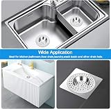 Tomario Stainless Steel Kitchen Sink Strainer Plug Set of 2 7.5 cm Dia view 6