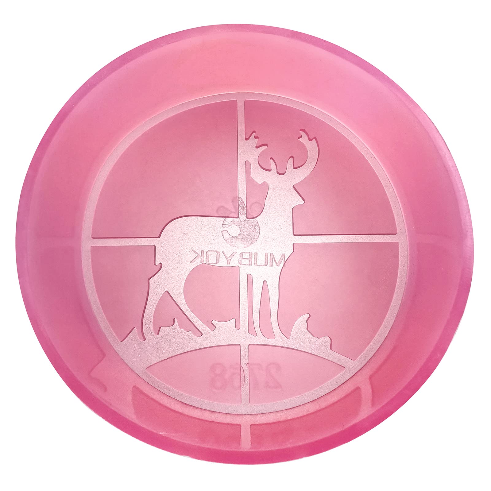 Photo 1 of (300 Design Optional) MUBYOK M17 Deer Silicone Freshie Mold for Baking Aroma Beads Car Freshie Supplies