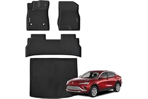 NIKALAIKA Floor Mats & Cargo Liner for 2024 2025 2026 Envista All Weather Protection TPE Rubber Full Set Automotive Floor Lin