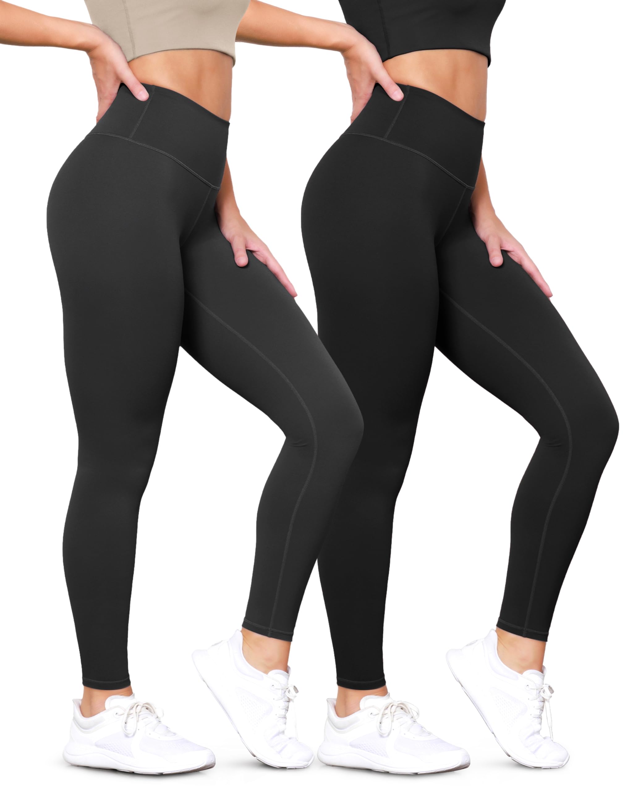ODODOS ODLEX 2-Pack High Waist Workout Leggings for