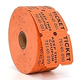 L LIKED Raffle Tickets Double Rolls 1000 per Roll