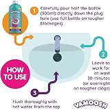 Vamoosh Plughole Unblocker 600ml - Drain Unblocker, Bleach-Free, Septic Safe view 4