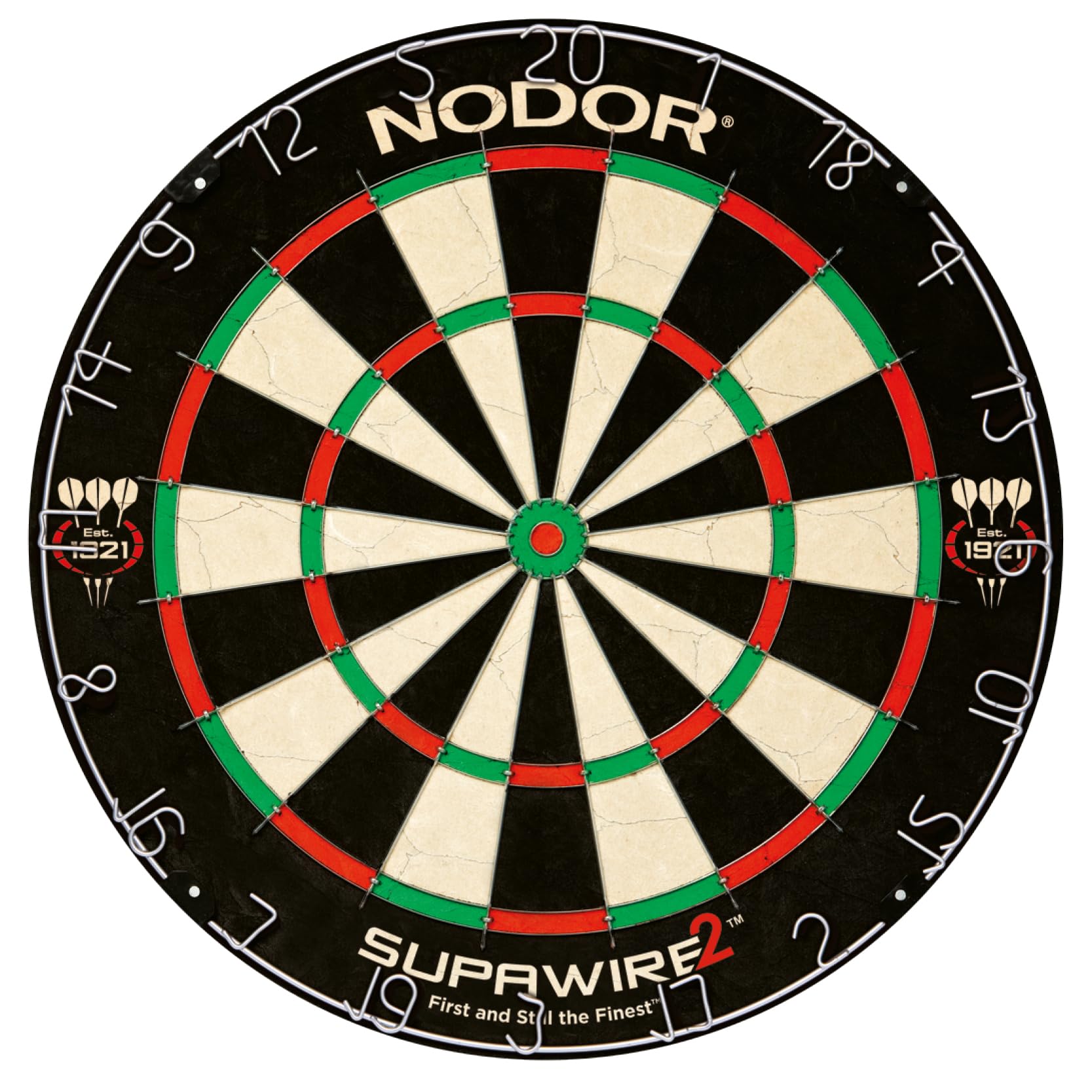 Nodor Darts Supawire 2 Professional Bristle Dartboard