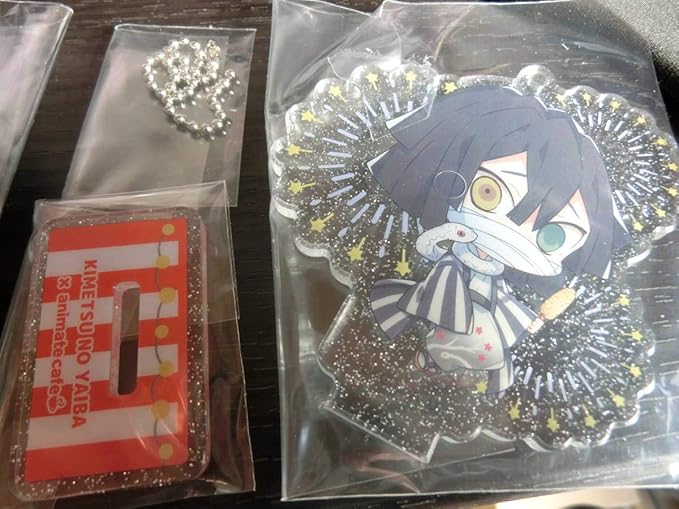 鬼滅の刃 台湾 海外限定 アニメイトカフェ アニカフェ アクリルスタンド アクリルキーホルダー 伊黒小芭内 1216 ホビー 通販 Amazon Co Jp