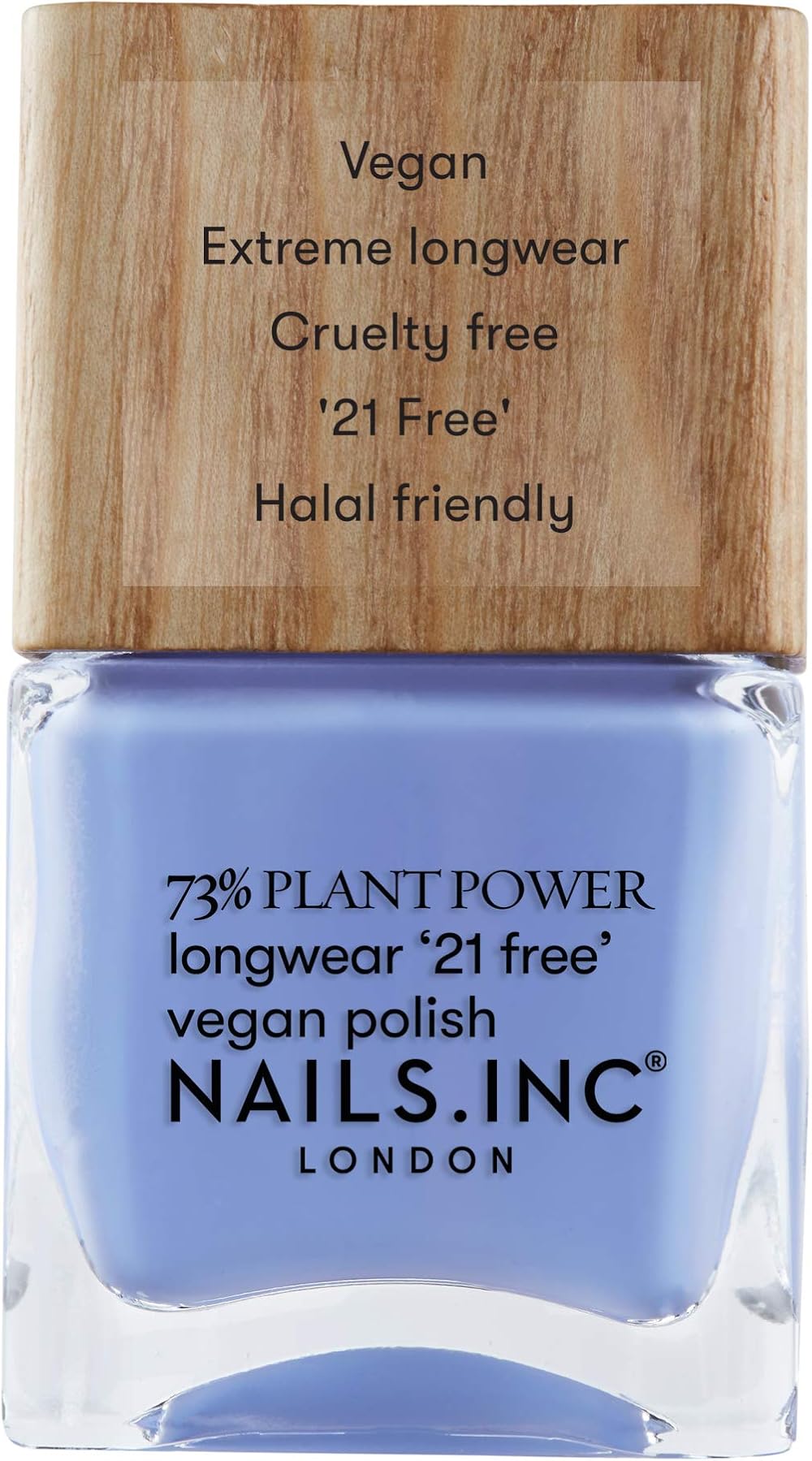 Nails.INC Plant Power Nail Polish Soul Surfing 14ml 73% Plant Based