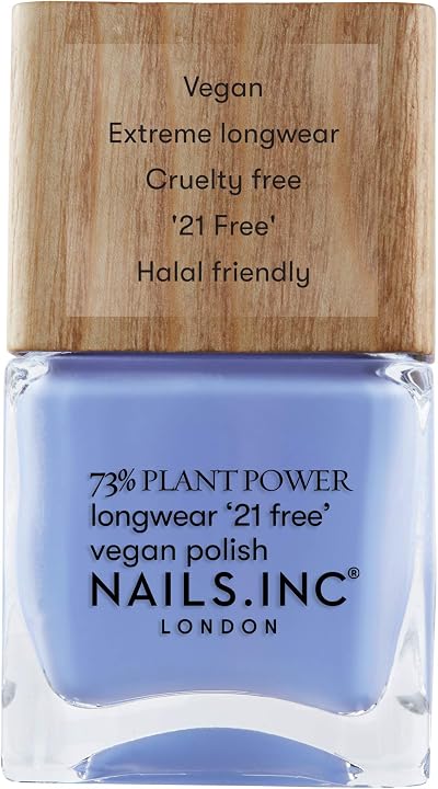 Nails.INC Plant Power Nail Polish Soul Surfing 14ml 73% Plant Based