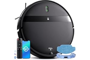 Kilgone Robot Vacuum and Mop Combo, App/Alexa Control, Smart Robot Vacuum Cleaner, Ultra-Thin, Automatic Recharge Robotic Vacuum Cleaner for Pet Hair/Carpet/Hard Floor