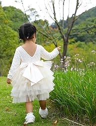 Cilucu Baby Girls Dress Toddler Kids Party Tutu