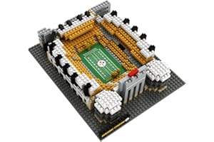 FOCO NFL Unisex-Adult NFL Team Construction Blocks 3D Mini BRXLZ Stadium