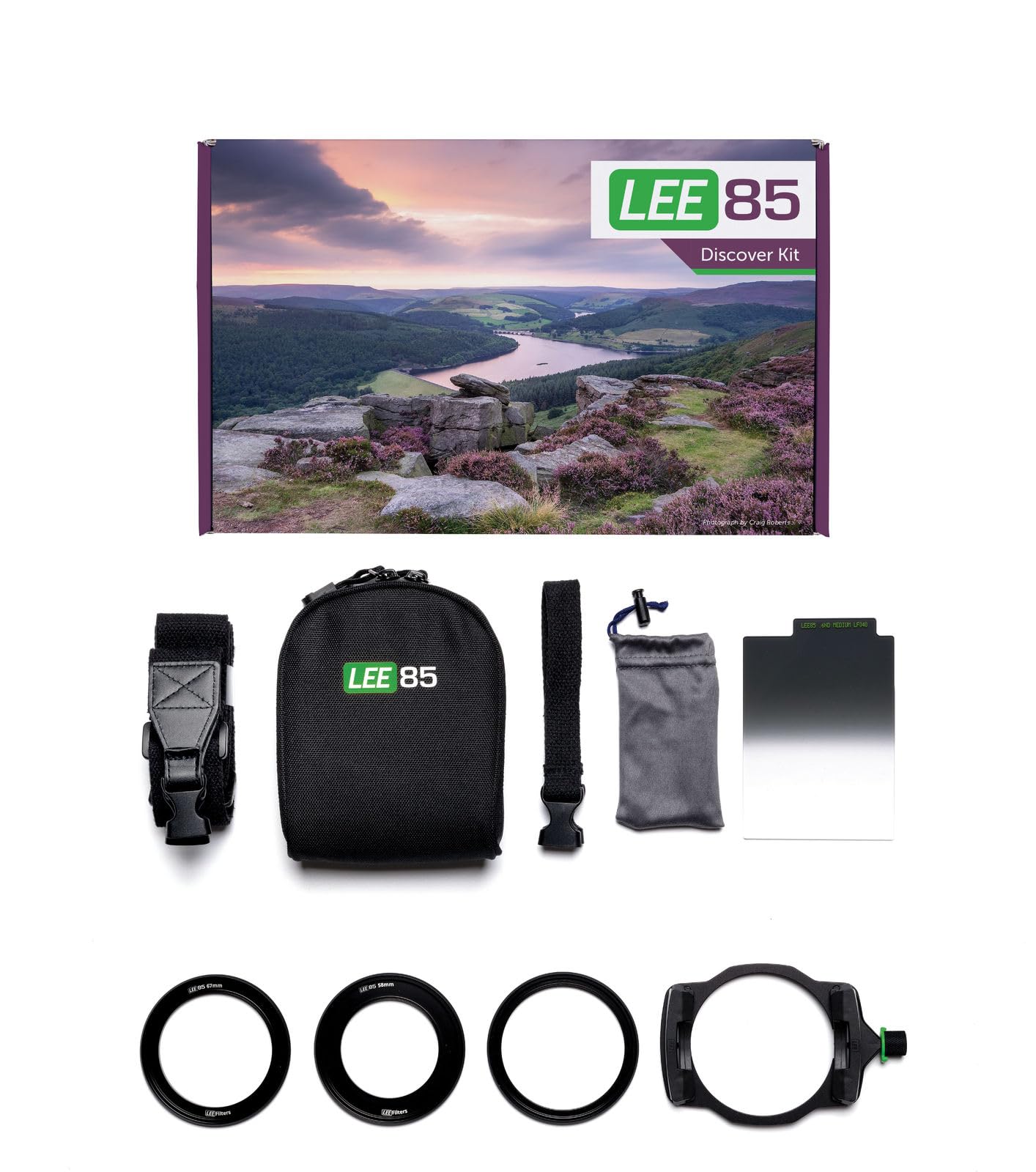 LEE85 Square Filter System Discover Kit - Designed for Smaller Bodied Cameras