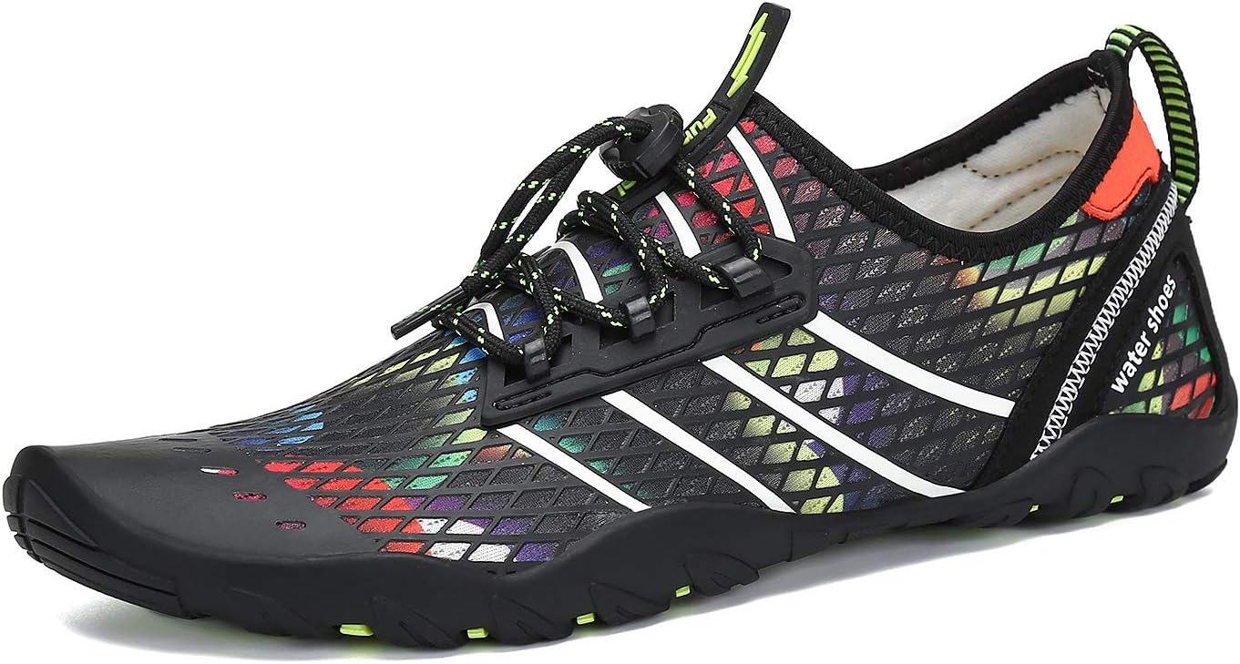 Mishansha Mens Womens Water Shoes Quick Dry Barefoot for Swim Diving Surf Aqua Sports Pool Beach Walking Yoga
