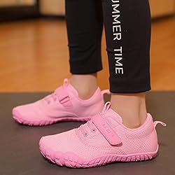 KUBUA Boys Girls Sneakers Kids Barefoot Shoes for