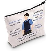 PXTIDY Movie Lover Gift Movie Inspired Zipper Pouch Tv Show Merchandise Makeup Bag Doctor Gift