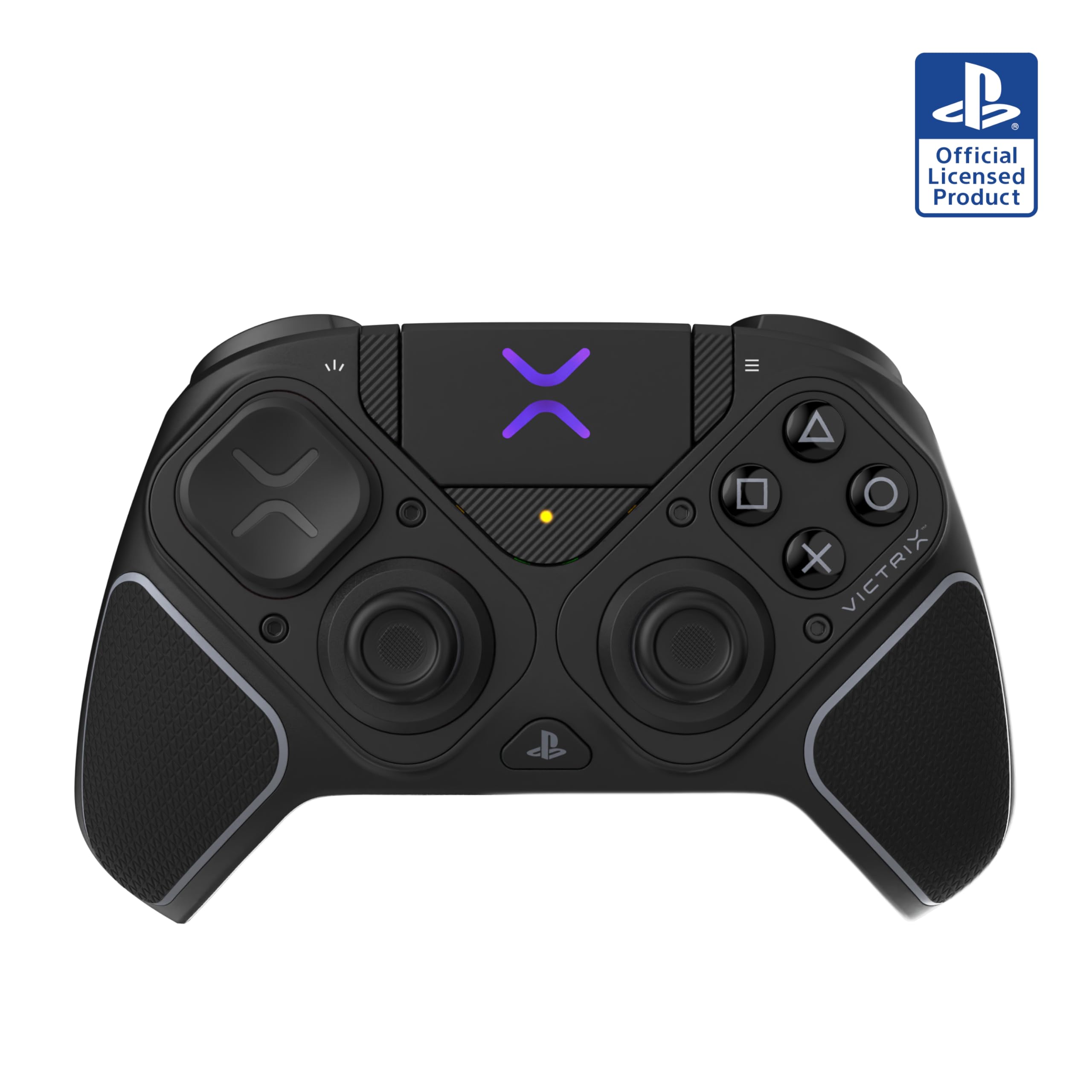 Photo 1 of Turtle Beach Victrix Pro BFG Reloaded Wireless Gaming Controller Officially Licensed for PlayStation 5, PS5, PS4, PC, Fightpad Module, Hall-Effect Sticks/Triggers, Customizable Controls - Black