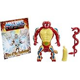 Masters of the Universe Origins Action Figure &amp; Accessory, Rise of Snake Men Rattlor, Articulation &amp; Mini Comic Book, 5.5 inch
