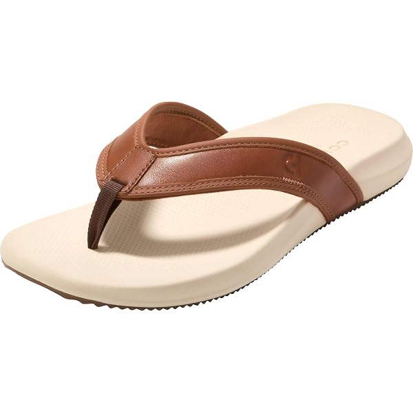 Cole Haan Zerogrand Thong Sandals Flip Flops Mens Size 13M Brown Leather Comfort Amazon.com | Cole Haan Men main image 3