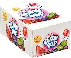 Charms Blow Pops, Assorted Flavors, 100-Count, 4lb 1oz Box