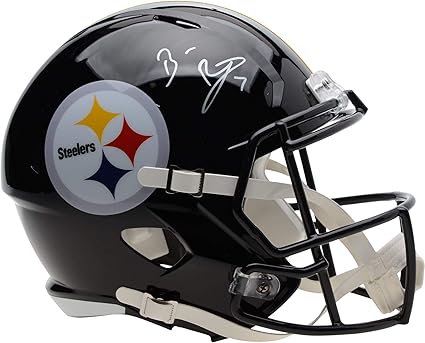 ben roethlisberger signed football