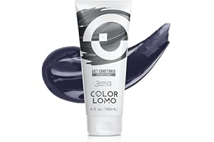 COLORLOMO Color Depositing Conditioner - 6 oz Semi Permanent Hair Color with Shea Butter & Almond Oil- Color Conditioner Depositing Hair Mask - Vegan, Paraben, Ammonia & Sulfate Free - Ash Grey