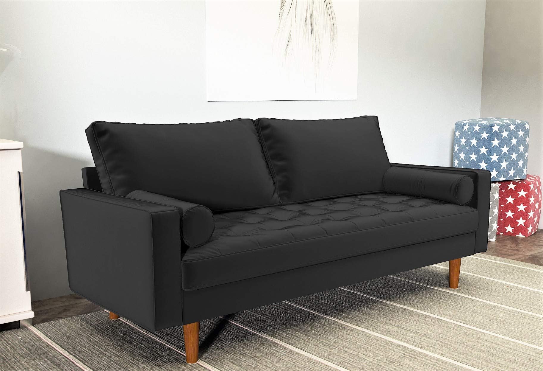 US Pride Furniture Sofas, Black