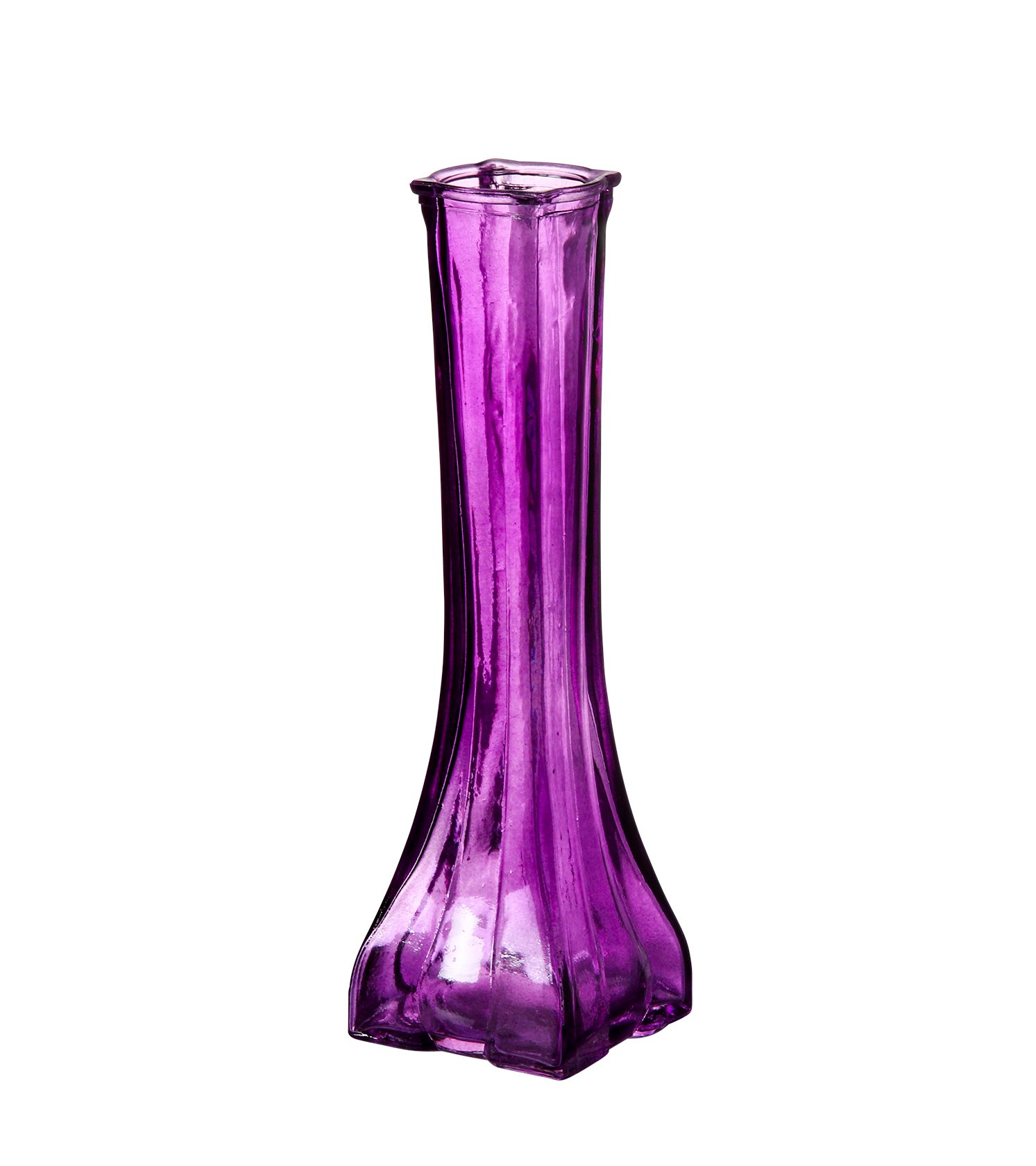 Royal Imports Flower/Bud Glass Vase Decorative Centerpiece for Home or