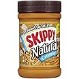 Skippy Natural Peanut Butter, Creamy, 15 oz