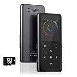 128GB MP3 Player with Bluetooth, Portable Music
