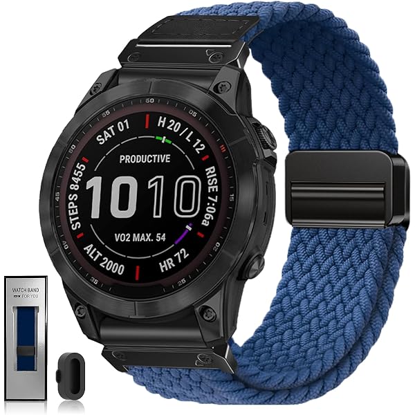 Cinturino Pelle E Silicone 22mm Per Garmin Fenix 7X/6/5/5X, Forerunner 935/945 - Quickfit
