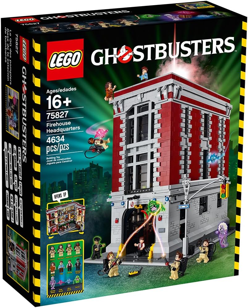 lego ghostbusters fire station