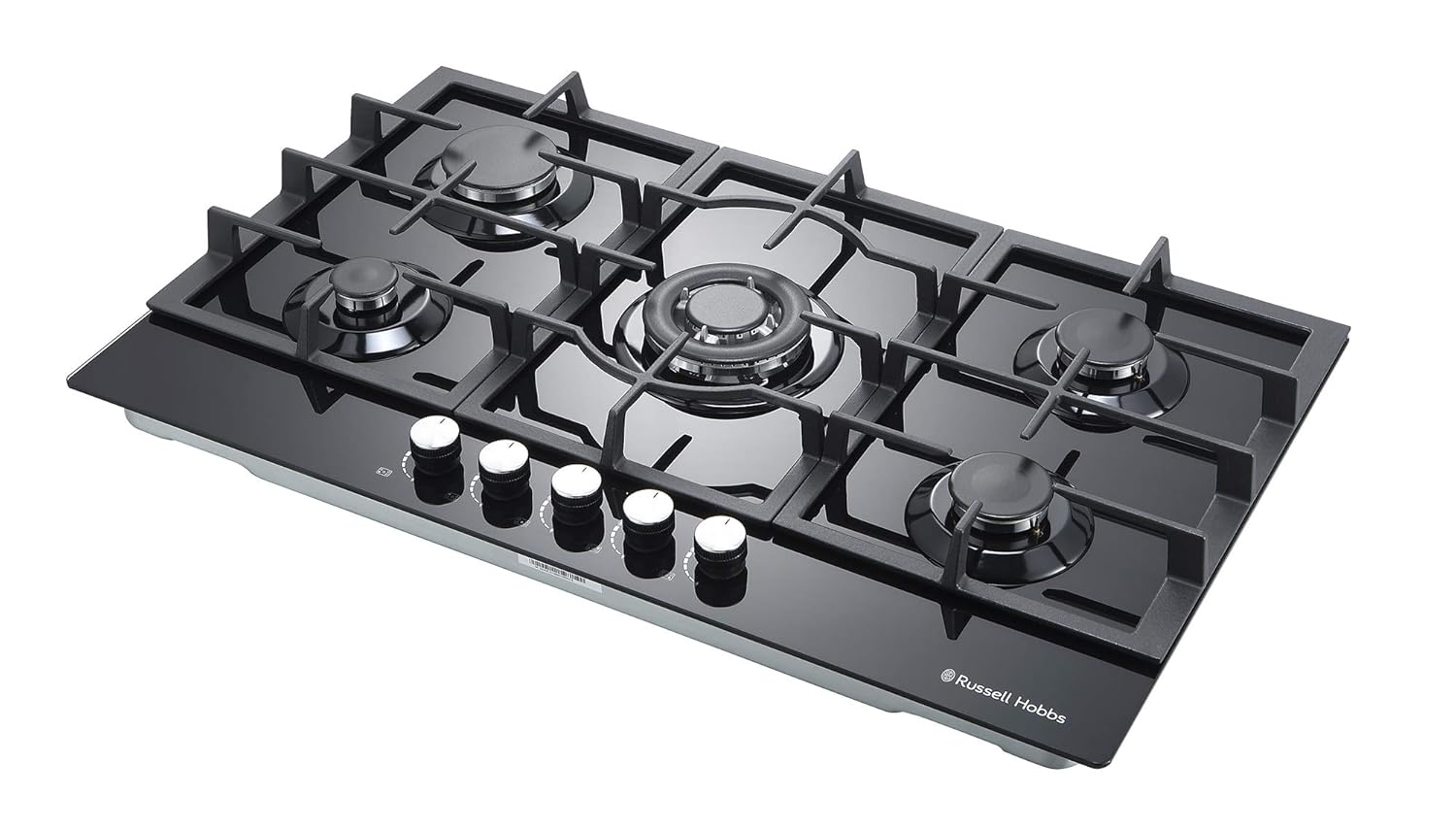 Russell Hobbs RH86GH702B 5 Burner Gas Hob Black Buy Appliances01 Store