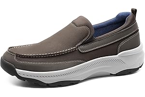 Cestfini Mens Orthopedic Slip On Walking Shoes