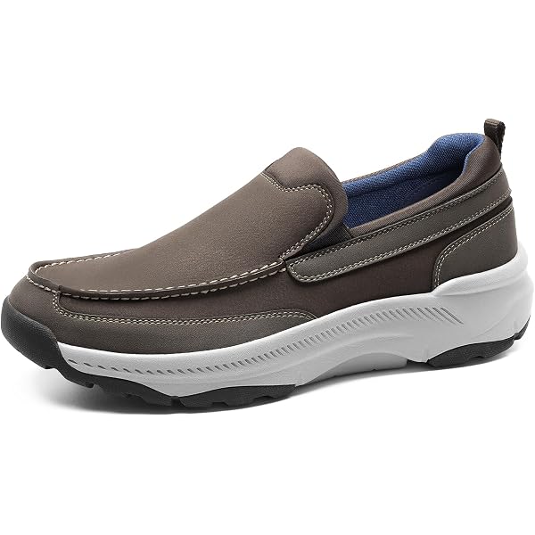 LINJIENIUXHA Breathable Orthopedic Travel Plimsolls,Men's