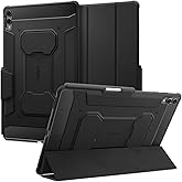 Spigen for Galaxy Tab S11 Ultra Case (2025), Rugged Armor Pro Protective Tri-Fold Cover and S Pen Holder, 14.6 inch, Black